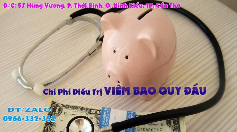 Chi phí điều trị viêm bao quy đầu | Đa khoa Cần Thơ