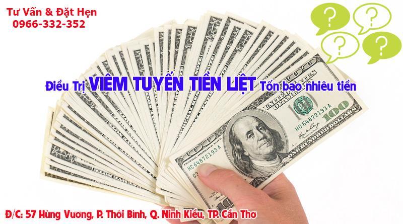 Chi phí điều trị viêm tuyến tiền liệt