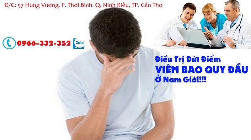 Viêm bao quy đầu là gì | Phòng khám đa khoa Cần Thơ