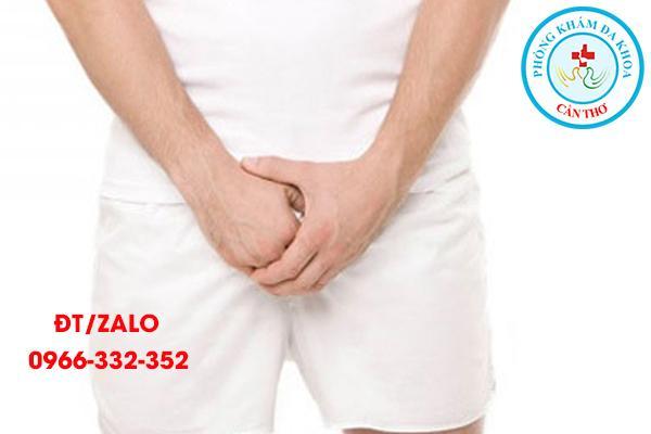 đau rát đầu dương vật