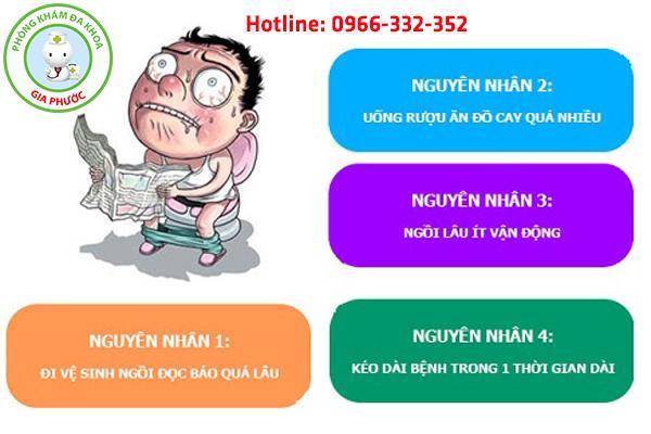 nguyên nhân nào dẫn đến bệnh trĩ
